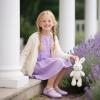 imageOtter MOMO Toddler Little Girls Party Dress Princess Shoes Slip On Mary Jane Ballerina Flats ShoesDf23purple