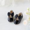 imageOtter MOMO Toddler Little Girls Party Dress Princess Shoes Slip On Mary Jane Ballerina Flats ShoesDf24black