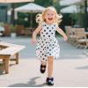 imageOtter MOMO Toddler Little Girls Party Dress Princess Shoes Slip On Mary Jane Ballerina Flats ShoesDf24navy Blue
