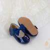 imageOtter MOMO Toddler Little Girls Party Dress Princess Shoes Slip On Mary Jane Ballerina Flats ShoesDf24navy Blue