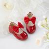 imageOtter MOMO Toddler Little Girls Party Dress Princess Shoes Slip On Mary Jane Ballerina Flats ShoesDf24red