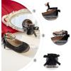 imageOtter MOMO Toddler Little Girls Party Dress Princess Shoes Slip On Mary Jane Ballerina Flats ShoesDf25black