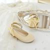imageOtter MOMO Toddler Little Girls Party Dress Princess Shoes Slip On Mary Jane Ballerina Flats ShoesDf25gold