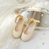 imageOtter MOMO Toddler Little Girls Party Dress Princess Shoes Slip On Mary Jane Ballerina Flats ShoesDf25gold