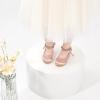 imageOtter MOMO Toddler Little Girls Party Dress Princess Shoes Slip On Mary Jane Ballerina Flats ShoesDf25pink
