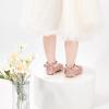 imageOtter MOMO Toddler Little Girls Party Dress Princess Shoes Slip On Mary Jane Ballerina Flats ShoesDf25pink