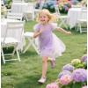 imageOtter MOMO Toddler Little Girls Party Dress Princess Shoes Slip On Mary Jane Ballerina Flats ShoesDf25purple