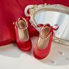 imageOtter MOMO Toddler Little Girls Party Dress Princess Shoes Slip On Mary Jane Ballerina Flats ShoesDf25red