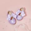 imageOtter MOMO Toddler Little Girls Party Dress Princess Shoes Slip On Mary Jane Ballerina Flats ShoesDf26purple