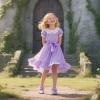 imageOtter MOMO Toddler Little Girls Party Dress Princess Shoes Slip On Mary Jane Ballerina Flats ShoesDf26purple