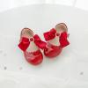 imageOtter MOMO Toddler Little Girls Party Dress Princess Shoes Slip On Mary Jane Ballerina Flats ShoesDf26red