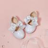 imageOtter MOMO Toddler Little Girls Party Dress Princess Shoes Slip On Mary Jane Ballerina Flats ShoesDf26silver