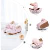 imageOtter MOMO Toddler Little Girls Party Dress Princess Shoes Slip On Mary Jane Ballerina Flats ShoesDf27pink