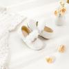 imageOtter MOMO Toddler Little Girls Party Dress Princess Shoes Slip On Mary Jane Ballerina Flats ShoesDf27white