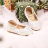 imageOtter MOMO Toddler Little Girls Party Dress Princess Shoes Slip On Mary Jane Ballerina Flats ShoesDh21white