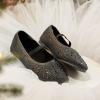 imageOtter MOMO Toddler Little Girls Party Dress Princess Shoes Slip On Mary Jane Ballerina Flats ShoesDh22black