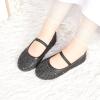 imageOtter MOMO Toddler Little Girls Party Dress Princess Shoes Slip On Mary Jane Ballerina Flats ShoesDh22black