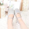imageOtter MOMO Toddler Little Girls Party Dress Princess Shoes Slip On Mary Jane Ballerina Flats ShoesDh22silver