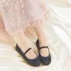 imageOtter MOMO Toddler Little Girls Party Dress Princess Shoes Slip On Mary Jane Ballerina Flats ShoesDh23black