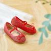 imageOtter MOMO Toddler Little Girls Party Dress Princess Shoes Slip On Mary Jane Ballerina Flats ShoesDh23red