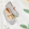 imageOtter MOMO Toddler Little Girls Party Dress Princess Shoes Slip On Mary Jane Ballerina Flats ShoesDh23silver