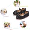 imageOtter MOMO ToddlerLittle Girls Mary Jane Ballerina Flats Shoes Slipon School Party Dress ShoesBlackd736