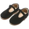 imageOtter MOMO ToddlerLittle Girls Mary Jane Ballerina Flats Shoes Slipon School Party Dress ShoesD711black