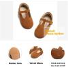 imageOtter MOMO ToddlerLittle Girls Mary Jane Ballerina Flats Shoes Slipon School Party Dress ShoesD711brown