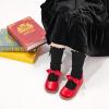 imageOtter MOMO ToddlerLittle Girls Mary Jane Ballerina Flats Shoes Slipon School Party Dress ShoesD763red