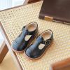 imageOtter MOMO ToddlerLittle Girls Mary Jane Ballerina Flats Shoes Slipon School Party Dress ShoesD764black
