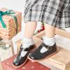 imageOtter MOMO ToddlerLittle Girls Mary Jane Ballerina Flats Shoes Slipon School Party Dress ShoesDe01black
