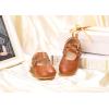 imageOtter MOMO ToddlerLittle Girls Mary Jane Ballerina Flats Shoes Slipon School Party Dress ShoesDf08brown