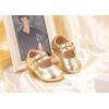 imageOtter MOMO ToddlerLittle Girls Mary Jane Ballerina Flats Shoes Slipon School Party Dress ShoesDf08gold