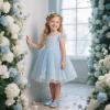 image:imageOtter MOMO ToddlerLittle Girls Mary Jane Ballerina Flats Shoes Slipon School Party Dress ShoesD701blue