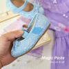 image:imageOtter MOMO ToddlerLittle Girls Mary Jane Ballerina Flats Shoes Slipon School Party Dress ShoesD701blue