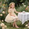 image:imageOtter MOMO ToddlerLittle Girls Mary Jane Ballerina Flats Shoes Slipon School Party Dress ShoesD701multicolor