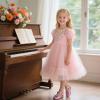 image:imageOtter MOMO ToddlerLittle Girls Mary Jane Ballerina Flats Shoes Slipon School Party Dress ShoesD701pink