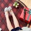 image:imageOtter MOMO ToddlerLittle Girls Mary Jane Ballerina Flats Shoes Slipon School Party Dress ShoesD701white