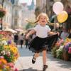 image:imageOtter MOMO ToddlerLittle Girls Mary Jane Ballerina Flats Shoes Slipon School Party Dress ShoesD706black