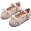 image:imageOtter MOMO ToddlerLittle Girls Mary Jane Ballerina Flats Shoes Slipon School Party Dress ShoesD708pink