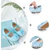 image:imageOtter MOMO ToddlerLittle Girls Mary Jane Ballerina Flats Shoes Slipon School Party Dress ShoesD716blue