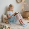 image:imageOtter MOMO ToddlerLittle Girls Mary Jane Ballerina Flats Shoes Slipon School Party Dress ShoesD716blue