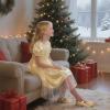 image:imageOtter MOMO ToddlerLittle Girls Mary Jane Ballerina Flats Shoes Slipon School Party Dress ShoesD716gold