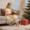 image:imageOtter MOMO ToddlerLittle Girls Mary Jane Ballerina Flats Shoes Slipon School Party Dress ShoesD716gold