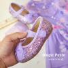 image:imageOtter MOMO ToddlerLittle Girls Mary Jane Ballerina Flats Shoes Slipon School Party Dress ShoesD716purple
