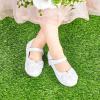 image:imageOtter MOMO ToddlerLittle Girls Mary Jane Ballerina Flats Shoes Slipon School Party Dress ShoesD716white