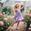 image:imageOtter MOMO ToddlerLittle Girls Mary Jane Ballerina Flats Shoes Slipon School Party Dress ShoesD728purple
