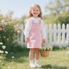 image:imageOtter MOMO ToddlerLittle Girls Mary Jane Ballerina Flats Shoes Slipon School Party Dress ShoesDf14white