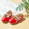 image:imageOtter MOMO ToddlerLittle Girls Mary Jane Ballerina Flats Shoes Slipon School Party Dress ShoesDf15red