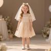 image:imageOtter MOMO ToddlerLittle Girls Mary Jane Ballerina Flats Shoes Slipon School Party Dress ShoesDf16gold